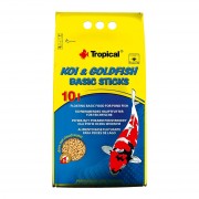 Tropical KOI&GOLDFISH Basic lazdelės, 10 l (maišas)